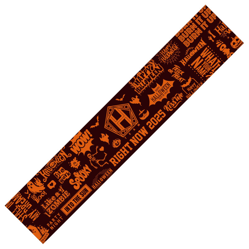 10月入荷予定】ハロウィン マフラータオル（ORANGE） TEAM H