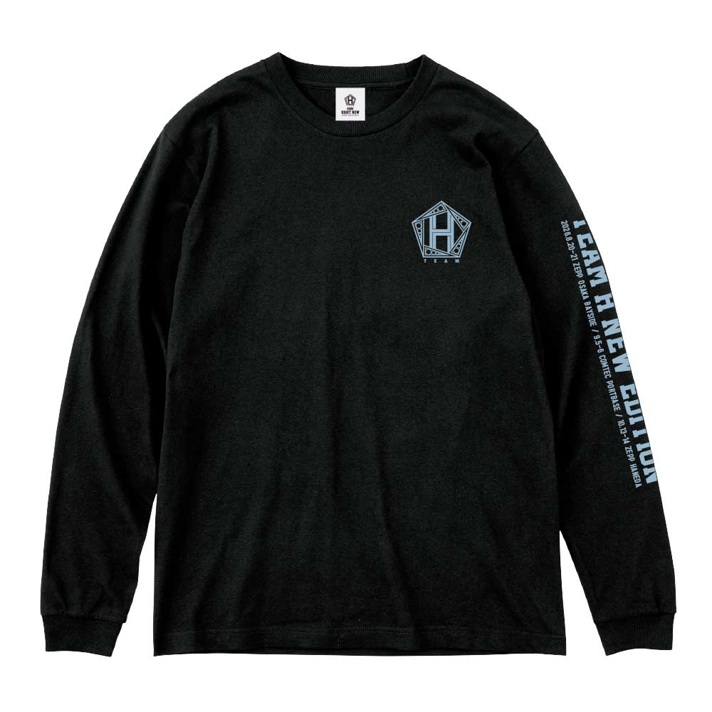 9月末入荷予定】ロングスリーブTシャツ（ブラック） TEAM H 2026 RIGHT