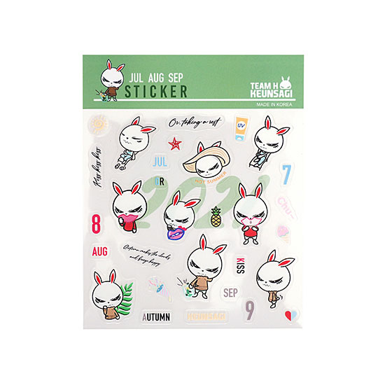 TEAM H KEUNSAGI STICKER ��7��8��9����꡼���