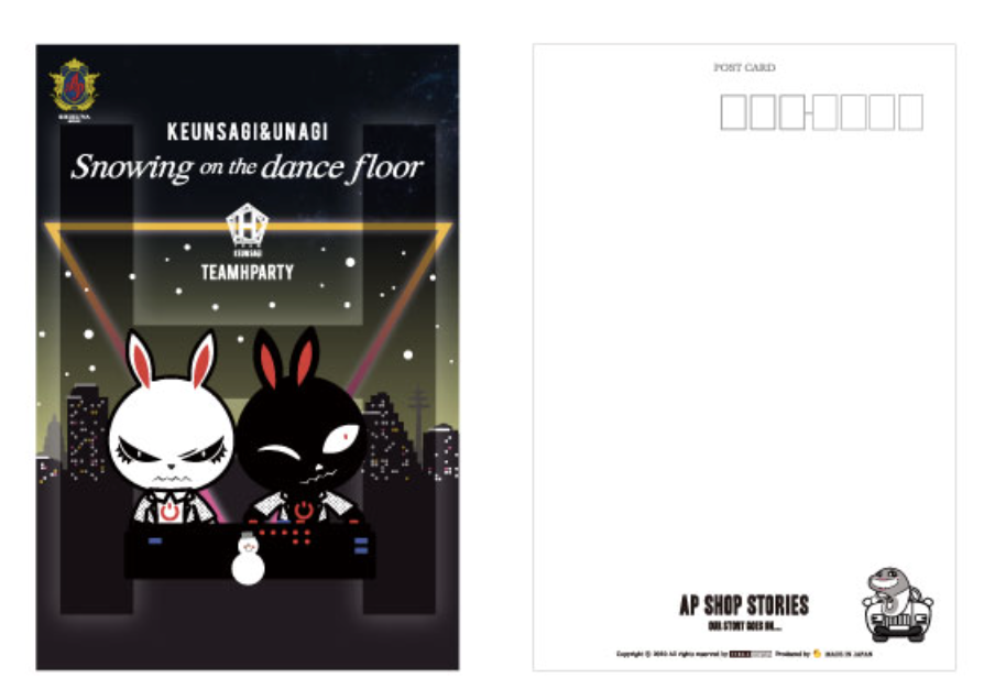 �ݥ��ȥ����� Snowing on the dance floor