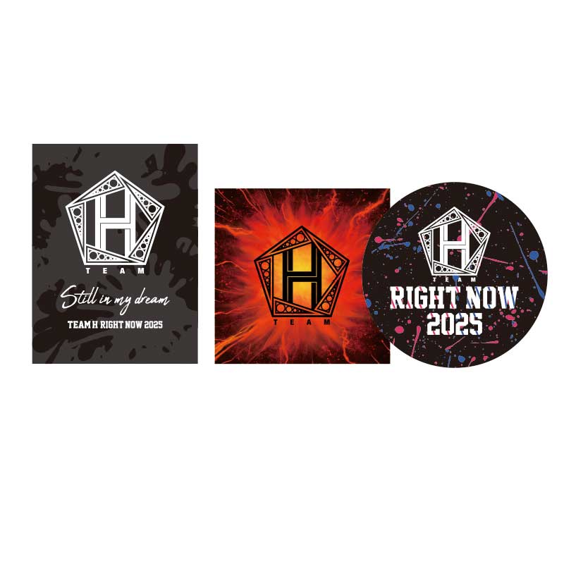 �̥������ܥ��ƥå�����BLACK�� TEAM H RIGHT NOW 2025