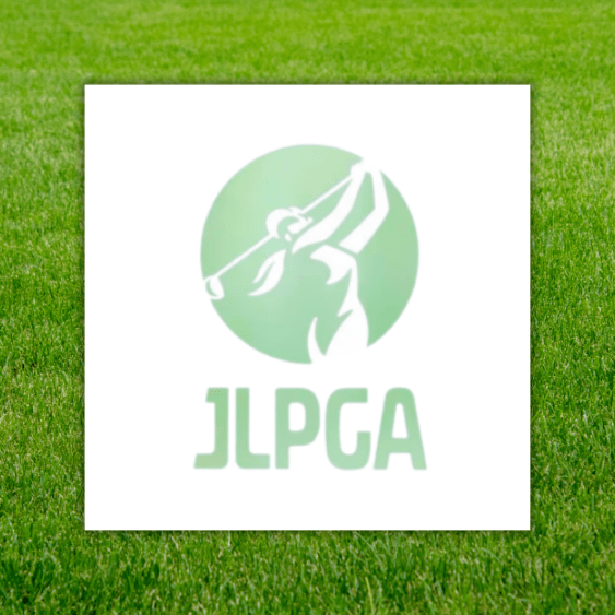 JLPGAロゴ入り色紙