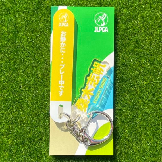 選手応援QUIETアクリルキーホルダー／桑木 志帆選手