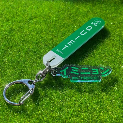 選手応援QUIETアクリルキーホルダー／イ ミニョン選手