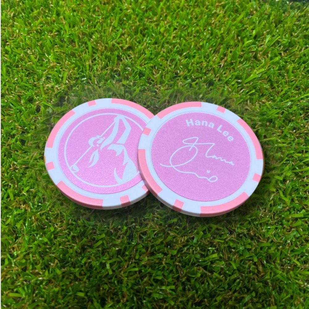 選手応援チップマーカー ver.2／リ ハナ選手