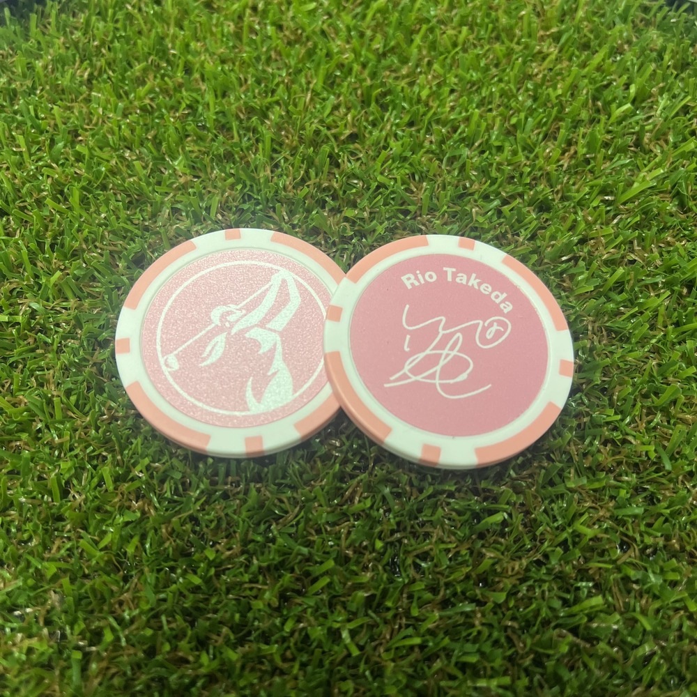 選手応援チップマーカー ver.2／竹田 麗央選手 | 新商品 | JLPGA