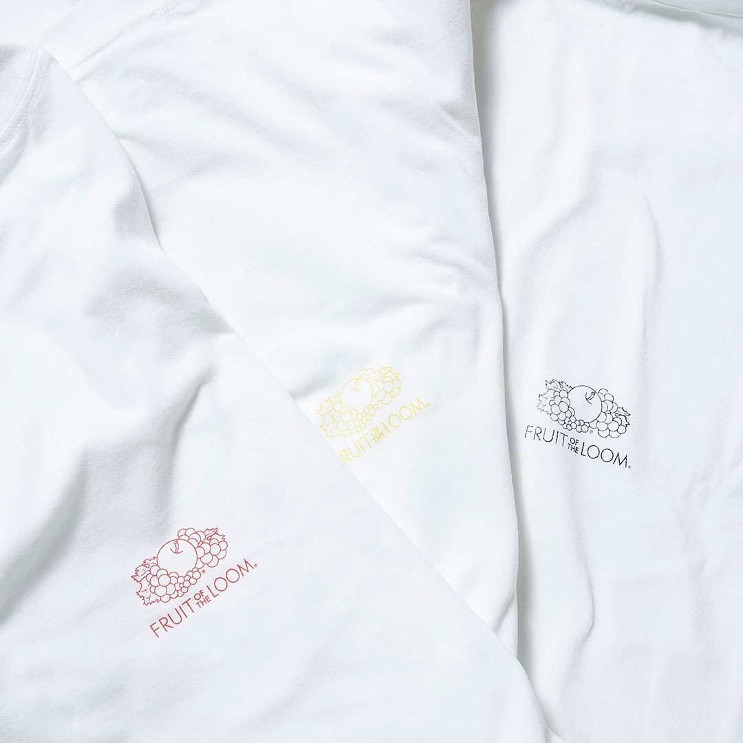 FRUIT OF THE LOOM×JM 僕は本当にフル－ツが大好きなんだ Tee