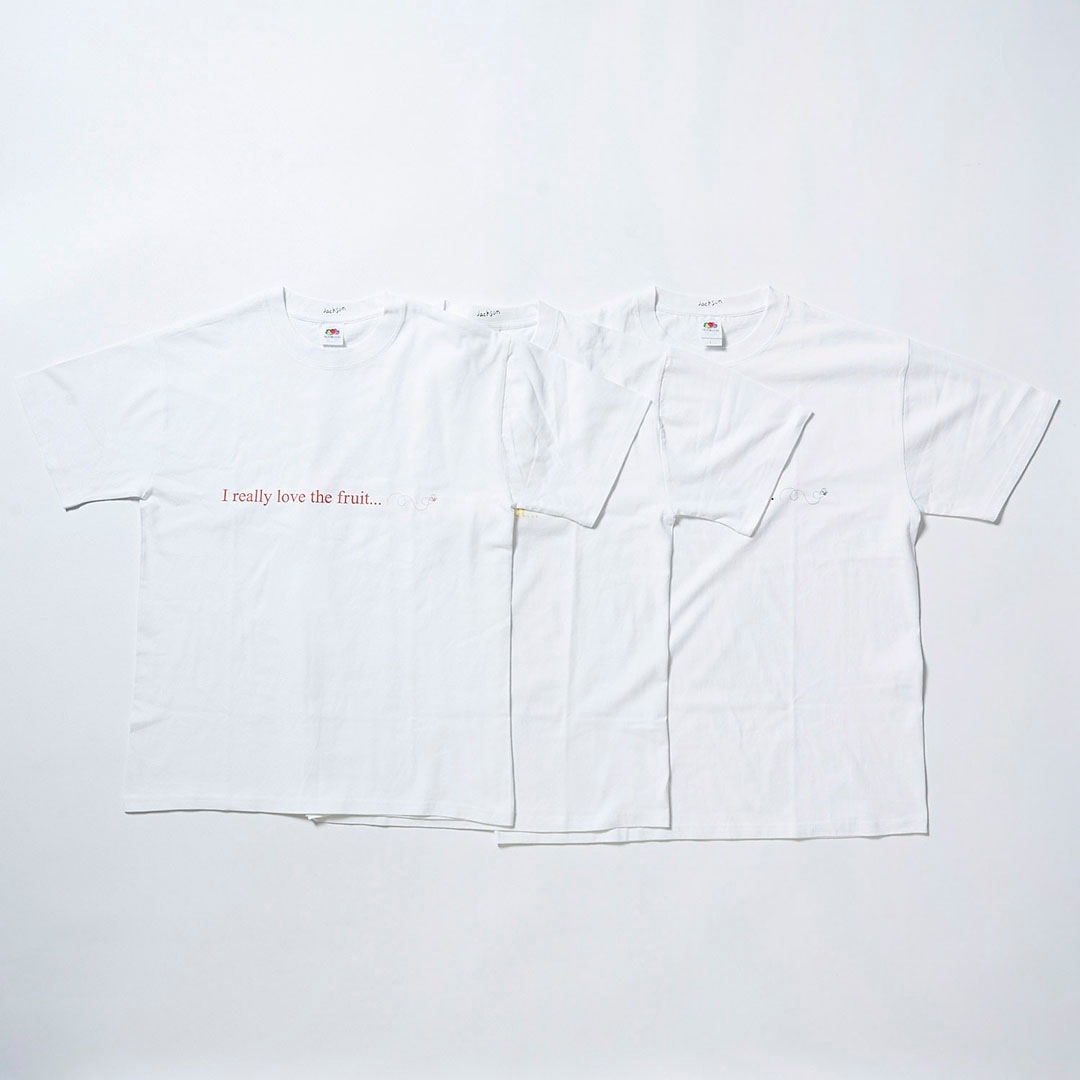 FRUIT OF THE LOOM×JM 僕は本当にフル－ツが大好きなんだ Tee
