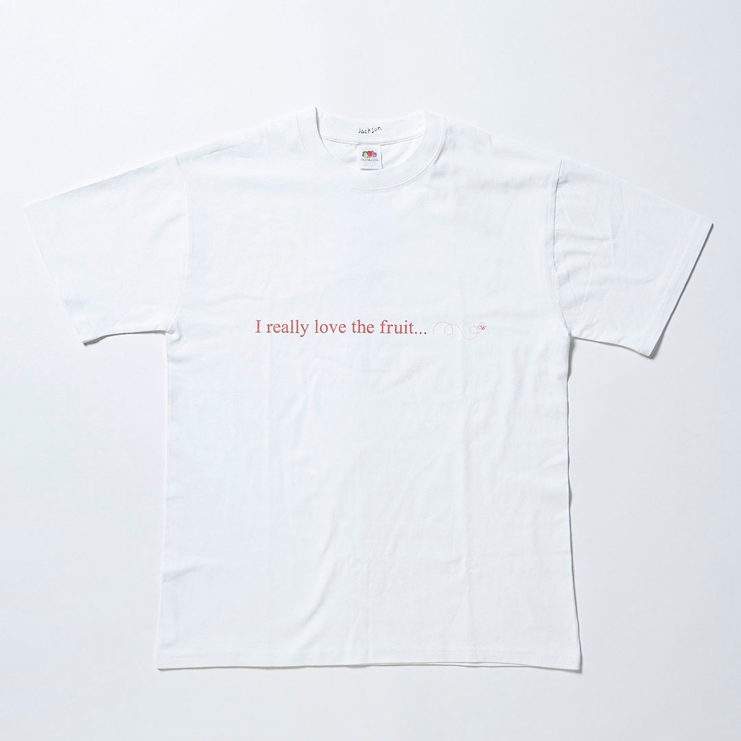 FRUIT OF THE LOOM×JM 僕は本当にフル－ツが大好きなんだ Tee