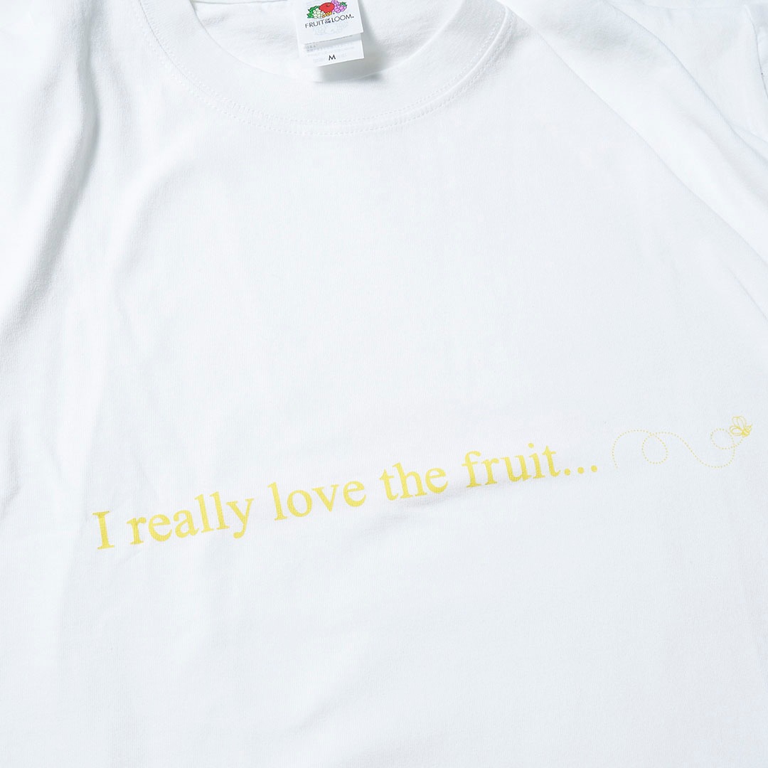 FRUIT OF THE LOOM×JM 僕は本当にフル－ツが大好きなんだ Tee