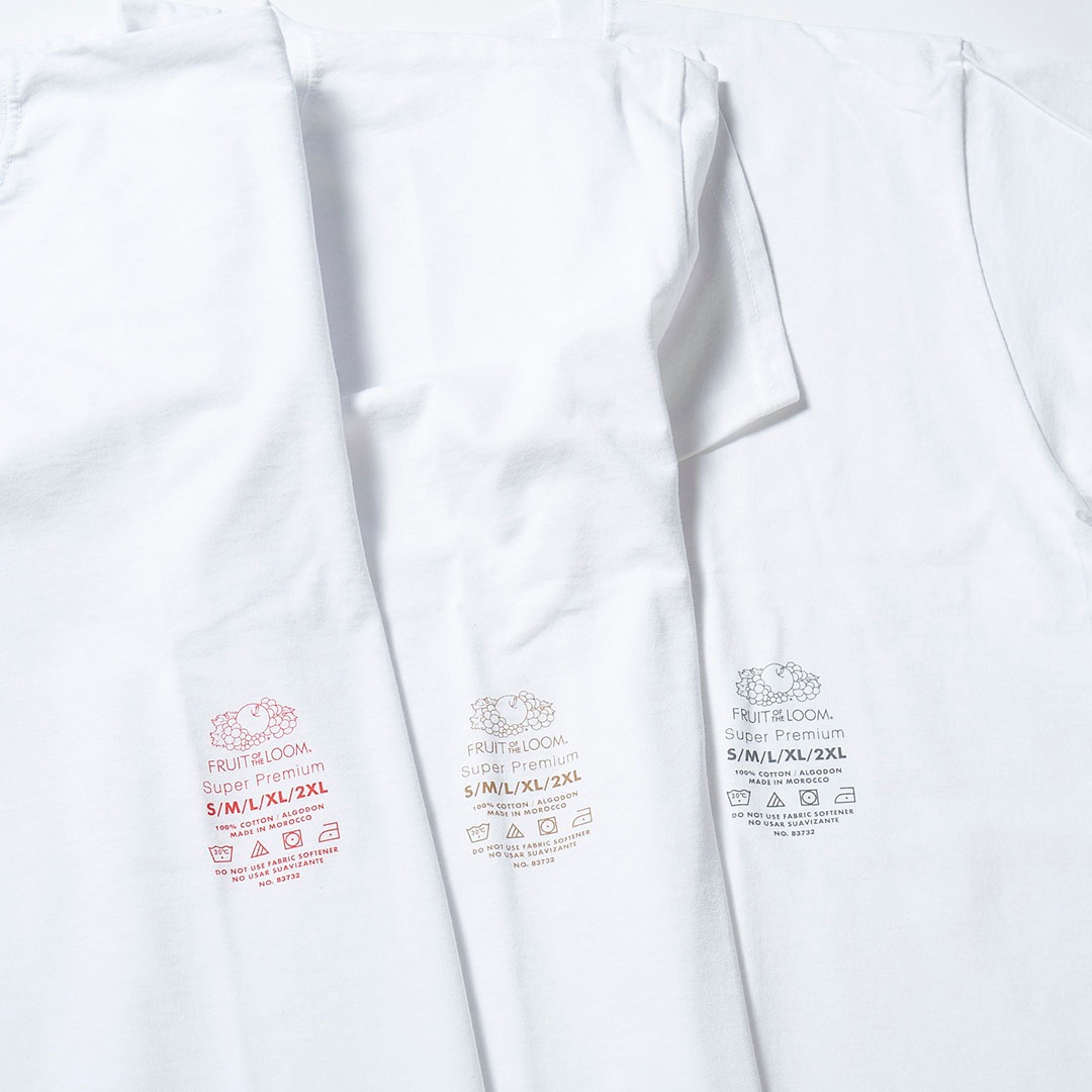 FRUIT OF THE LOOM×JM Logo Pack Tee