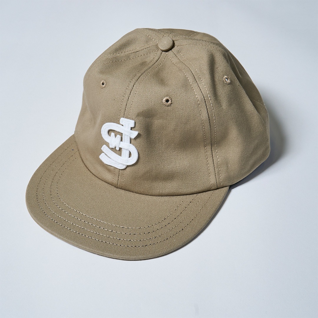 COOPERSTOWN×JM FELT letter LOGO Ball Cap