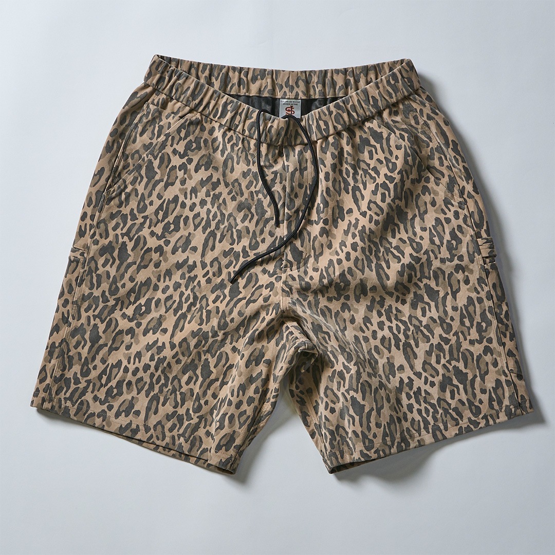 Suede Leather Work Shorts