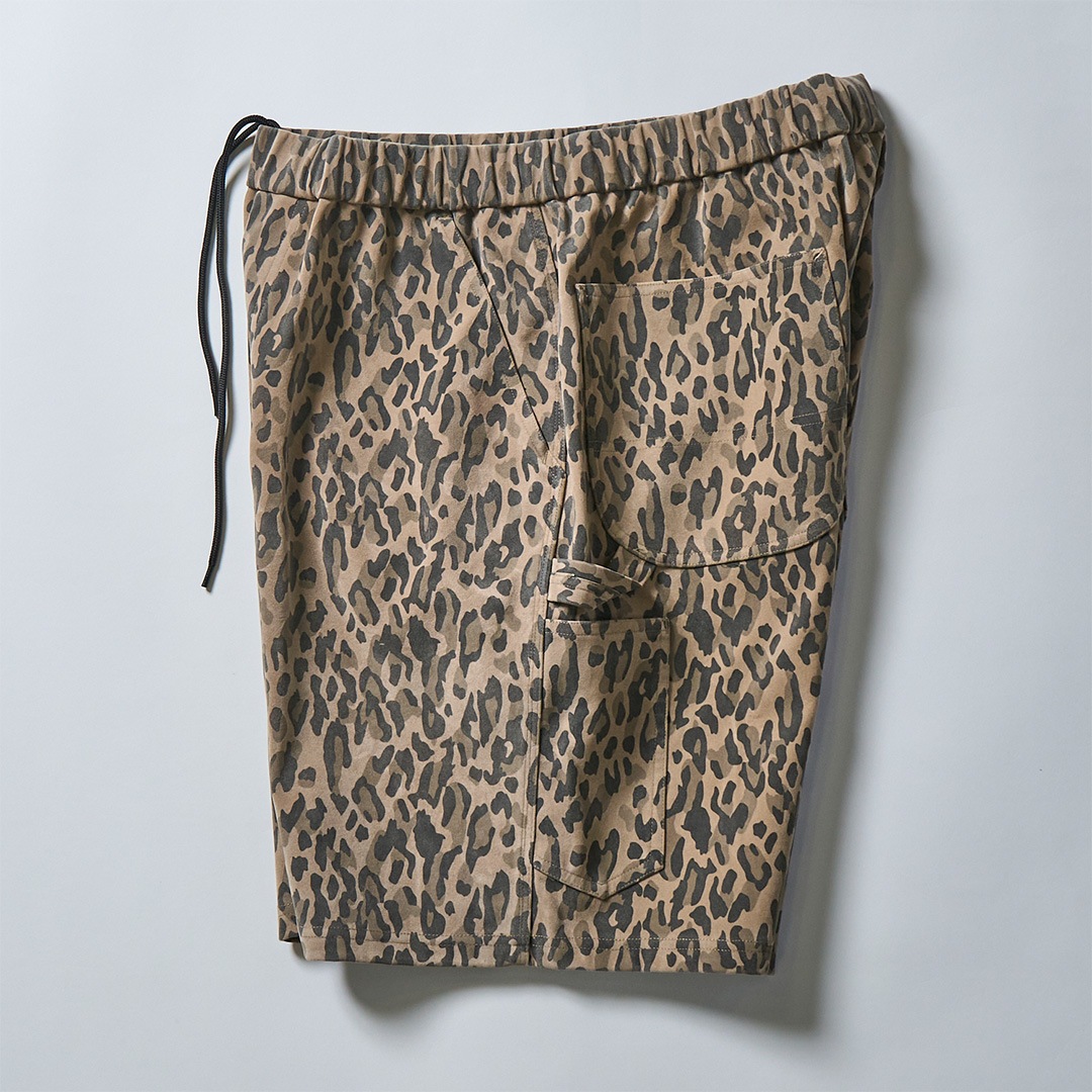 Suede Leather Work Shorts