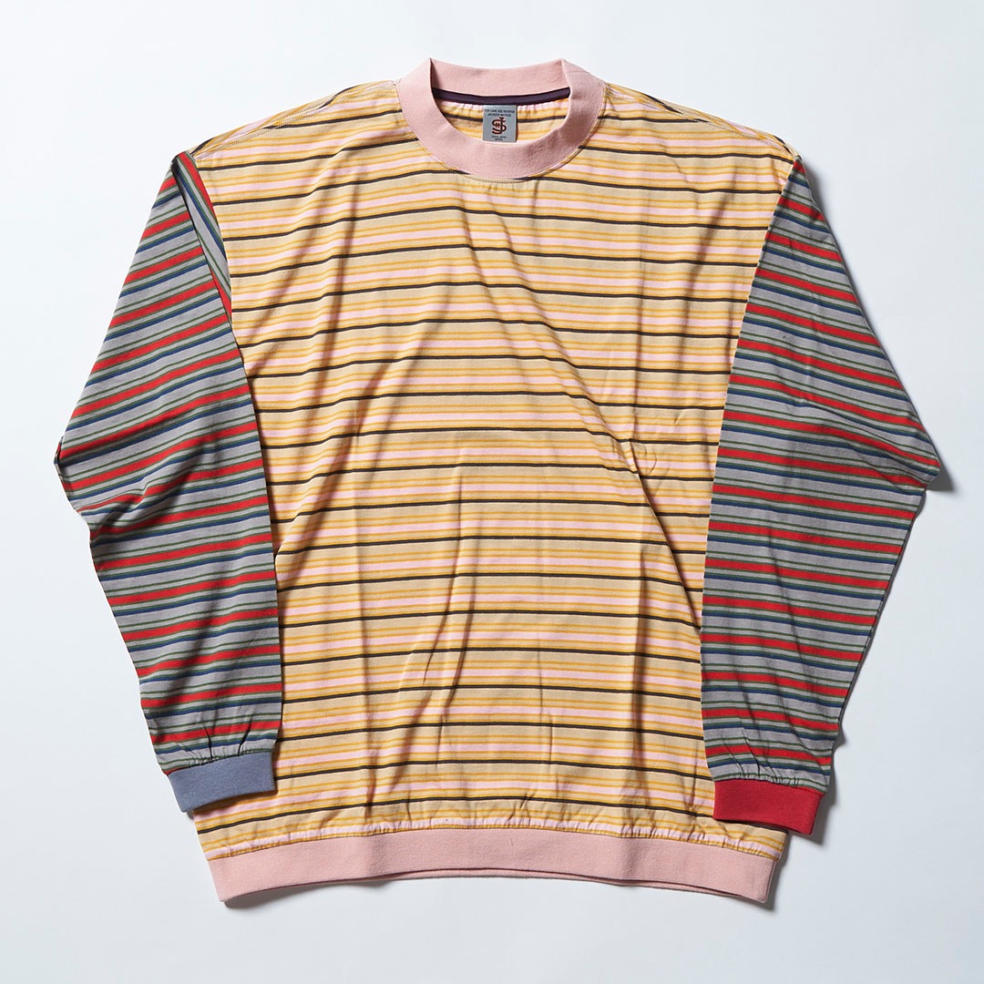 Long Sleeve Multicolor BORDER Tee