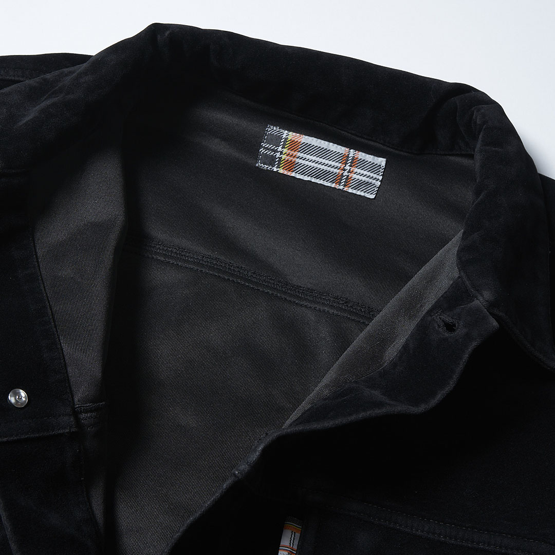 Suede Leather Trucker JKT