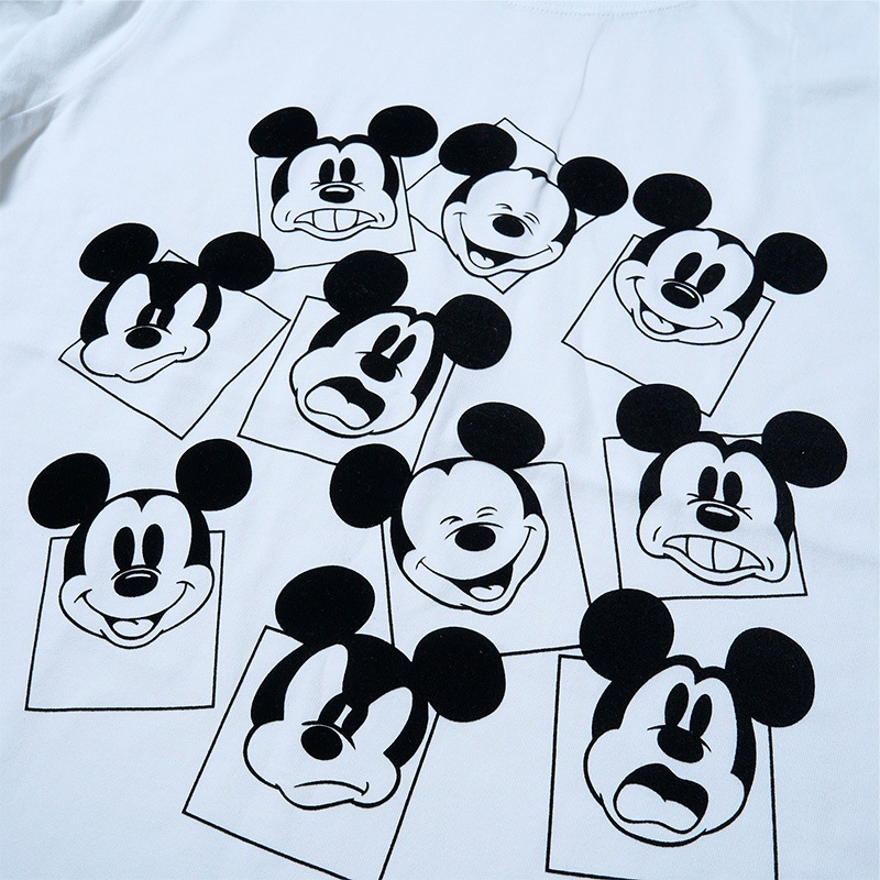 MickeyMouse Multi-Face Longsleeve Tee