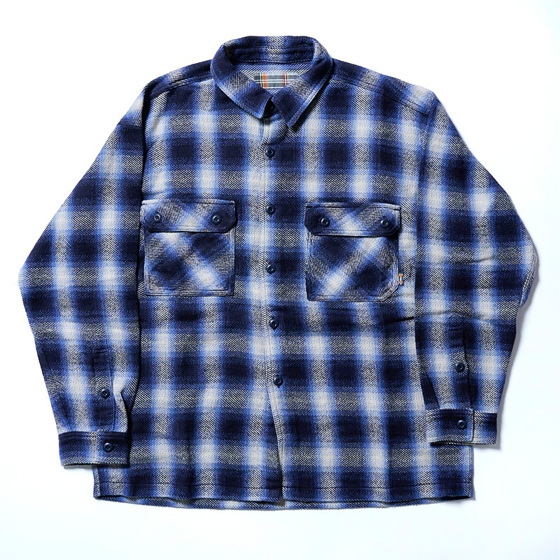 SAFARI×JM Light-weight flannel shirt