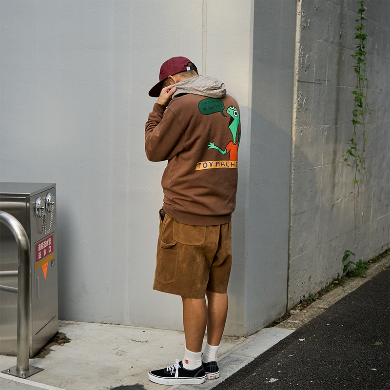 Suede Leather Work Shorts