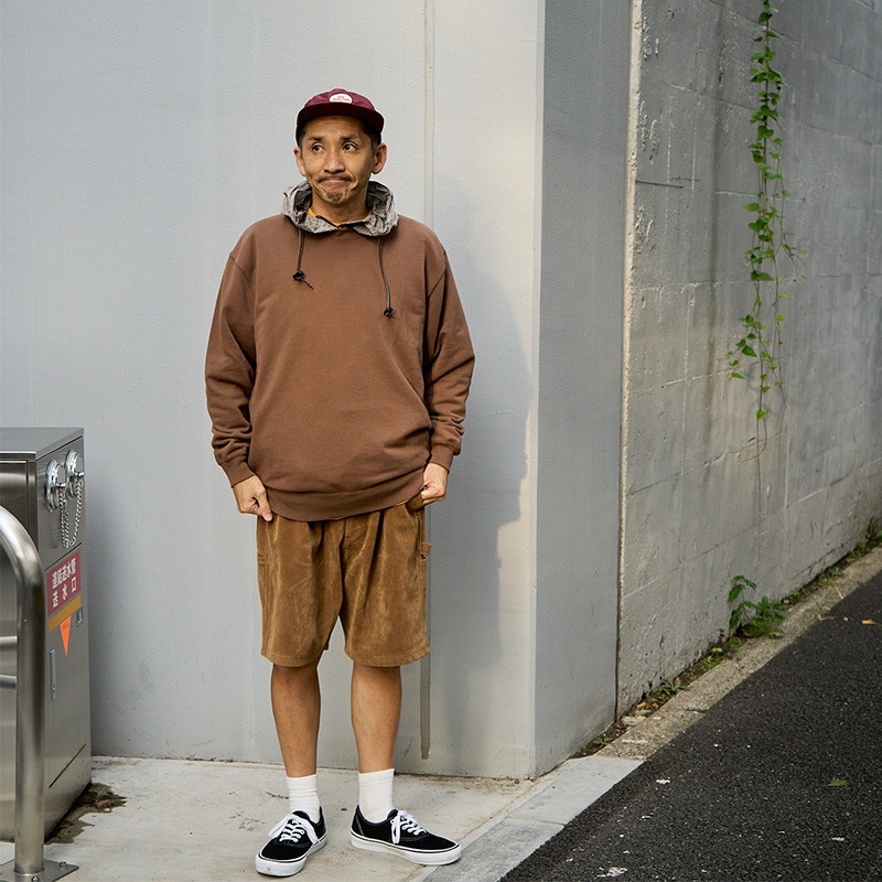 Suede Leather Work Shorts