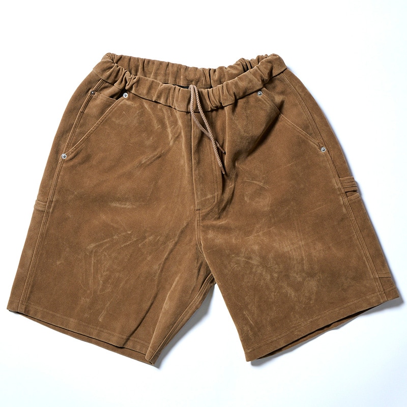 Suede Leather Work Shorts