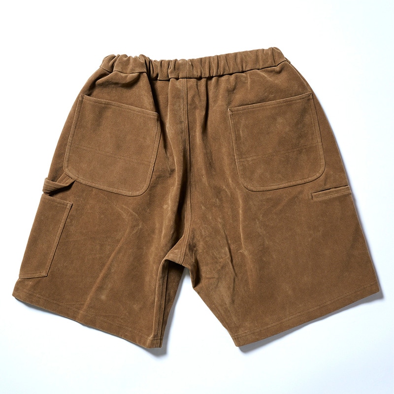 Suede Leather Work Shorts