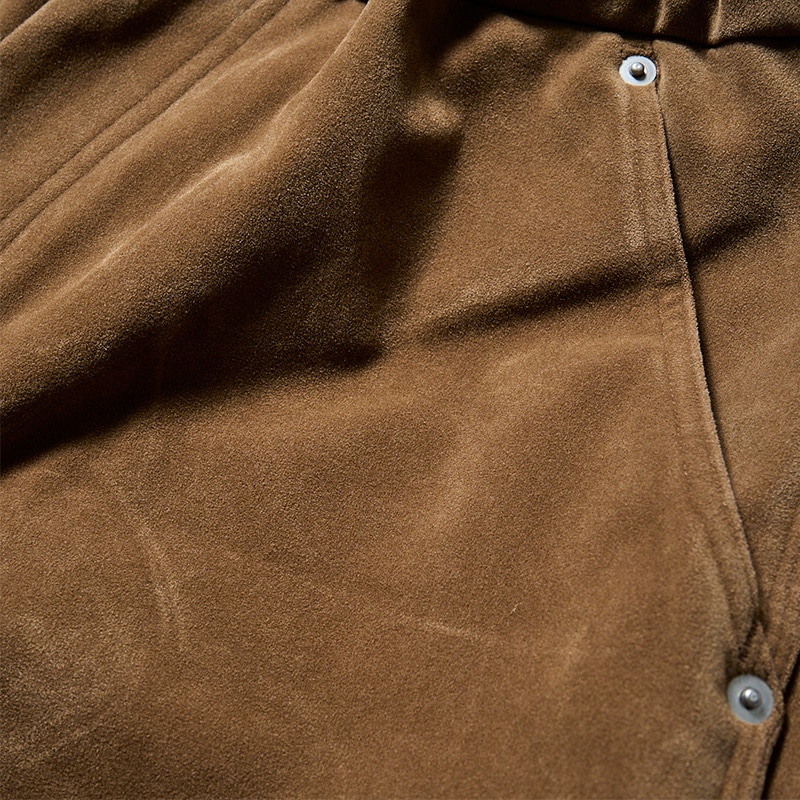 Suede Leather Work Shorts