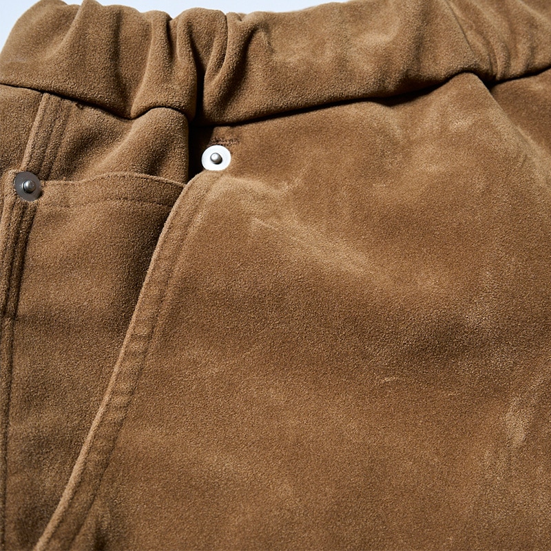 Suede Leather Work Shorts