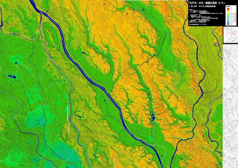 1:25,000�ǥ�����ɸ���Ϸ��ޡֹ�������������ή�衡3/6�� D1-533