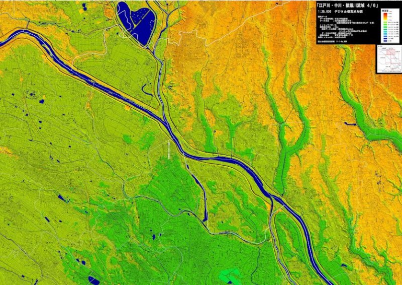 1:25,000�ǥ�����ɸ���Ϸ��ޡֹ�������������ή�衡4/6�� D1-534