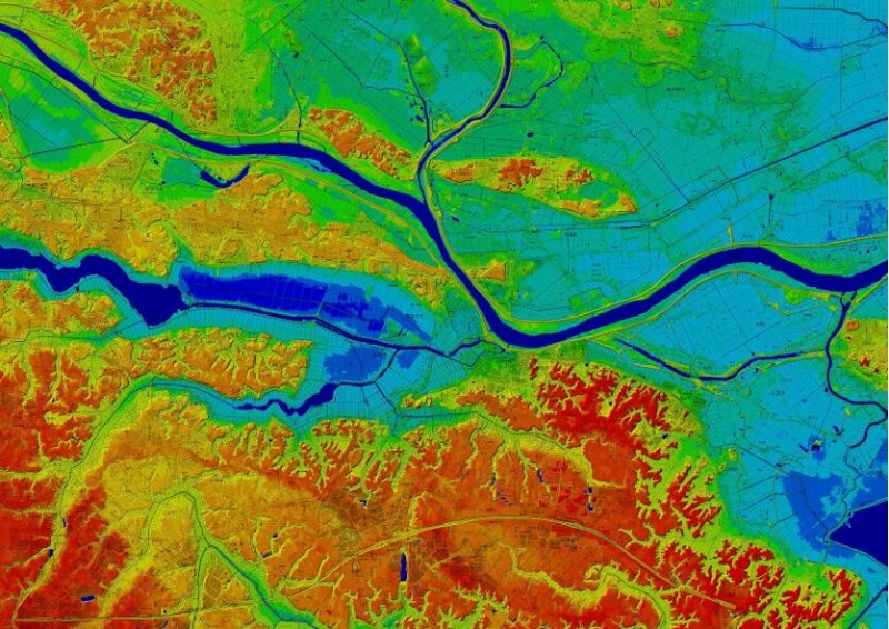 地理 デジタル標高地形図「我孫子市」 D1-809 | デジタル標高地形図