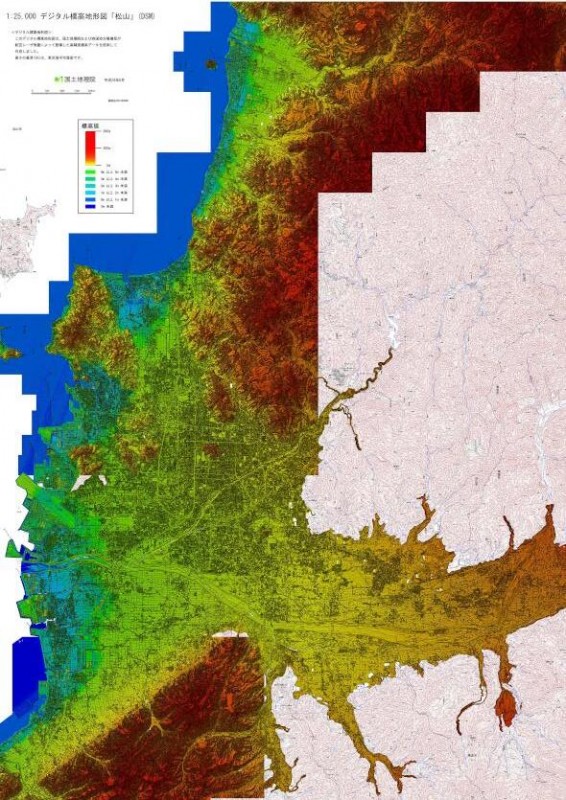 1:25,000�ǥ�����ɸ���Ϸ��ޡ־����ס�DSM�� D1-793