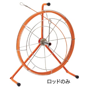 【引き取り限定】【中古品】デンサン DENSAN JF-7550 呼線 ジョイント釣り名人 ロード長さ:1.0m ロード径:φ7.5mm ロッド5本入 ※ケース割れのためテープによる補修跡有(画像5枚目参照) ジョイント釣り名人Jr.（リールタイプ） JF-4015 | 通線工具,ケーブル