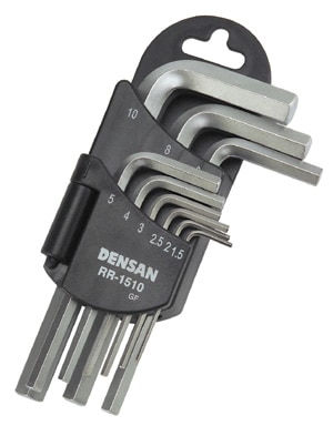 六角レンチセット RR-1510 | 電設作業工具,ドライバー・レンチ,六角