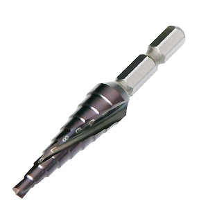 ブラックチタンステップドリル DSB-412RH | 電設作業工具,切削工具