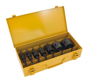 充電バイメタルホールソーセット JH-2153 | 電設作業工具,切削工具