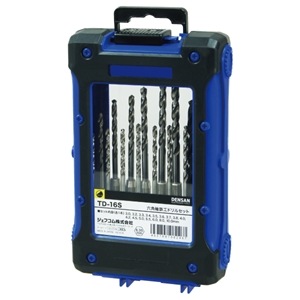 六角軸鉄工ドリルセット TD-16S | 電設作業工具,切削工具