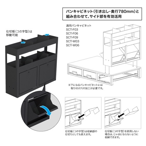バンキャビネット（引き出し） SCT-F10 | 電設作業工具,車載用収納・車載用備品,車載用収納棚（バンキャビネット） | ジェフコム WEB  SHOP SA Home Products キャビネットと引き出しハンドル、キッチンとバスルーム用のハードウェア引き手。 20個パック JXF