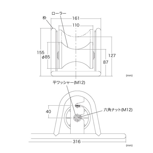 ケーブルローラー CR-510A | 通線工具,ケーブルローラー・吊り金車