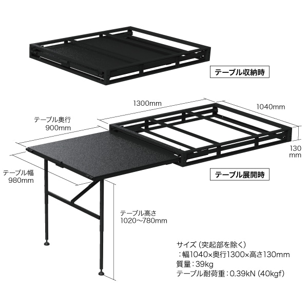 バンキャビネット ワーキングテーブル SCT-WT01 | 電設作業工具,車載用
