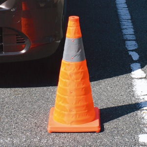 伸縮式パイロン SSP-62 | 電設作業工具,車載用収納・車載用備品