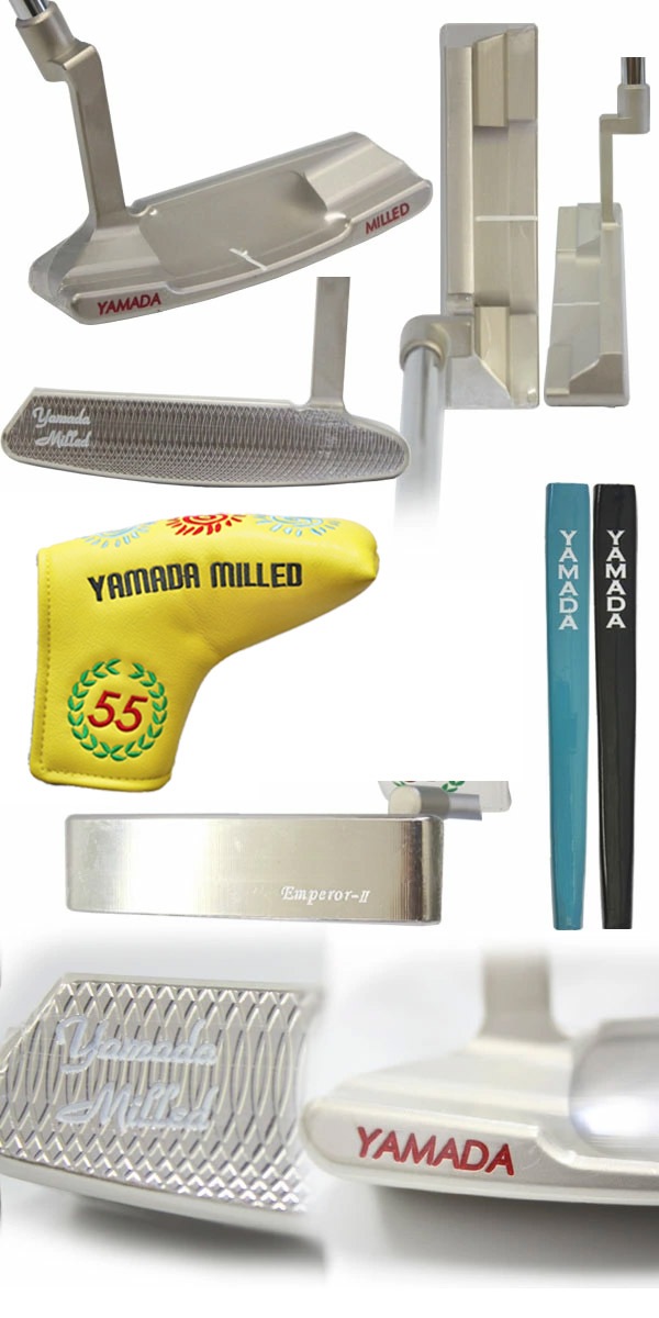 9125 山田パター YAMADA MILLED WIDE BLADE 34 9125 Yamada Putter Milled Wide Blade Men'S Right-Handed 34 Inches