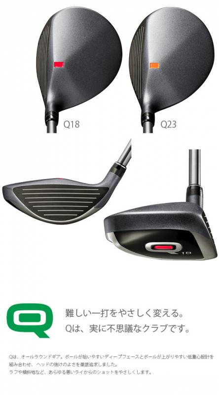 プロギア Q18° Q23° クラブ2本セット ヘッドカバー付き ゴルフ