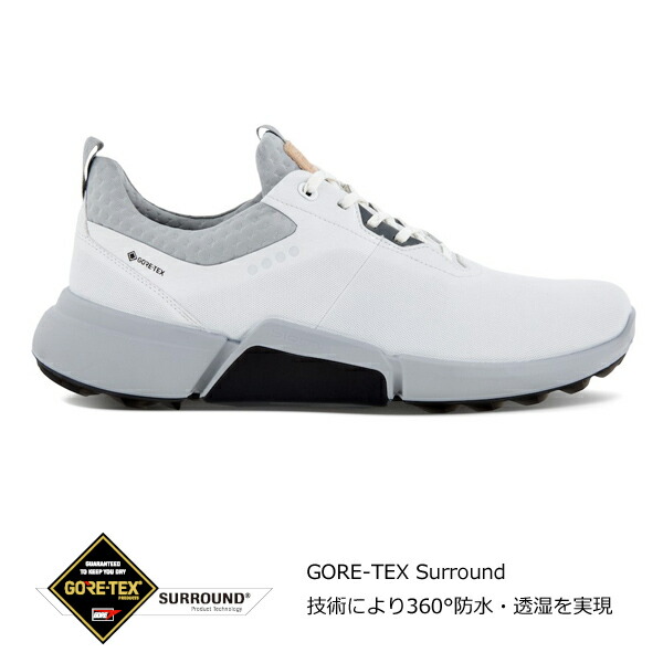 ◎◎ECCO BIOM HYBRID4 スパイクレスゴルフシューズ 10820301007 中古品　サイズ24.5cm ECCO BIOM HYBRID4 スパイクレスゴルフシューズ 10820301007