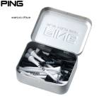 �ԥ� ����� ����եƥ��� AC-U221 15�ܡ�2 36215 PING GOLF TEE �饦��� �ۥ磻�� �֥�å� �ƥ��� 35mm 70mm 25ET