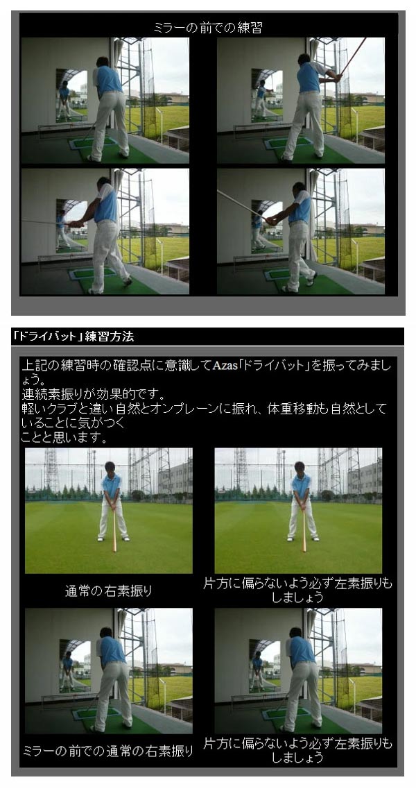 【在庫あり】アザスゴルフ ドライバット ツアープロ アスリート スタンダード Azas Golf Dry Bat