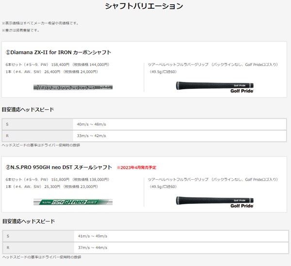 22年モデル】 ダンロップ スリクソン ZX4 MK2アイアン6本セット(#5～9