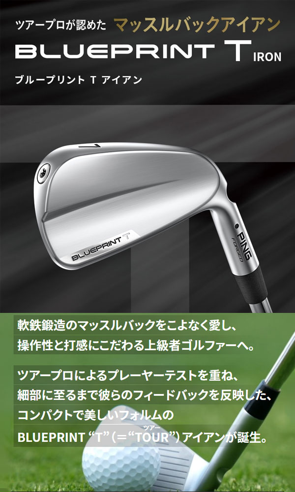PING BLUEPRINT T アイアン5本セット 6-9 W ピン ブループリントS