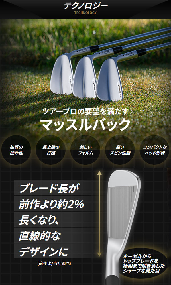 PING BLUEPRINT T アイアン5本セット 6-9 W