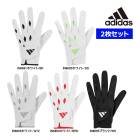 2�祻�å� ���ǥ����� ����� ��� �������� IKL21 �ޥ���ե��å� 24 �������� adidas golf  MULTI FIT GLOVE 22 23 24 25 26 cm �Ҽ� ���� ������ 25ET YPP